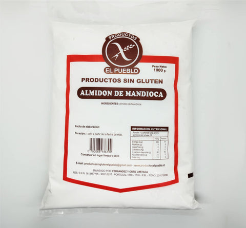 Almidón De Mandioca Sin Gluten