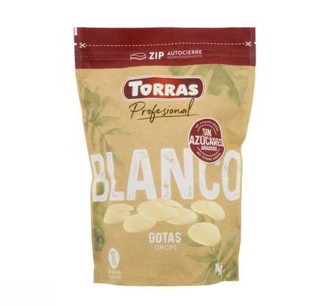 Cobertura Chocolate Blanco Sin Gluten