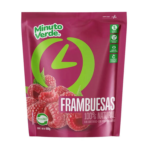 Fruta congelado frambuesa