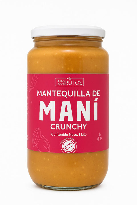 Mantequilla De Maní Crunchy