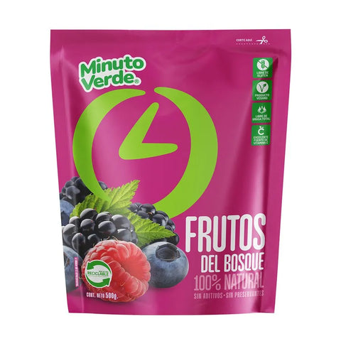 Fruta congelado frutos del bosque